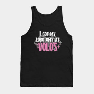 Lobotomy At Volo's Tank Top